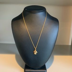 AVON January Birthstone Angel Necklace